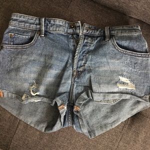 Roxy jean shorts
